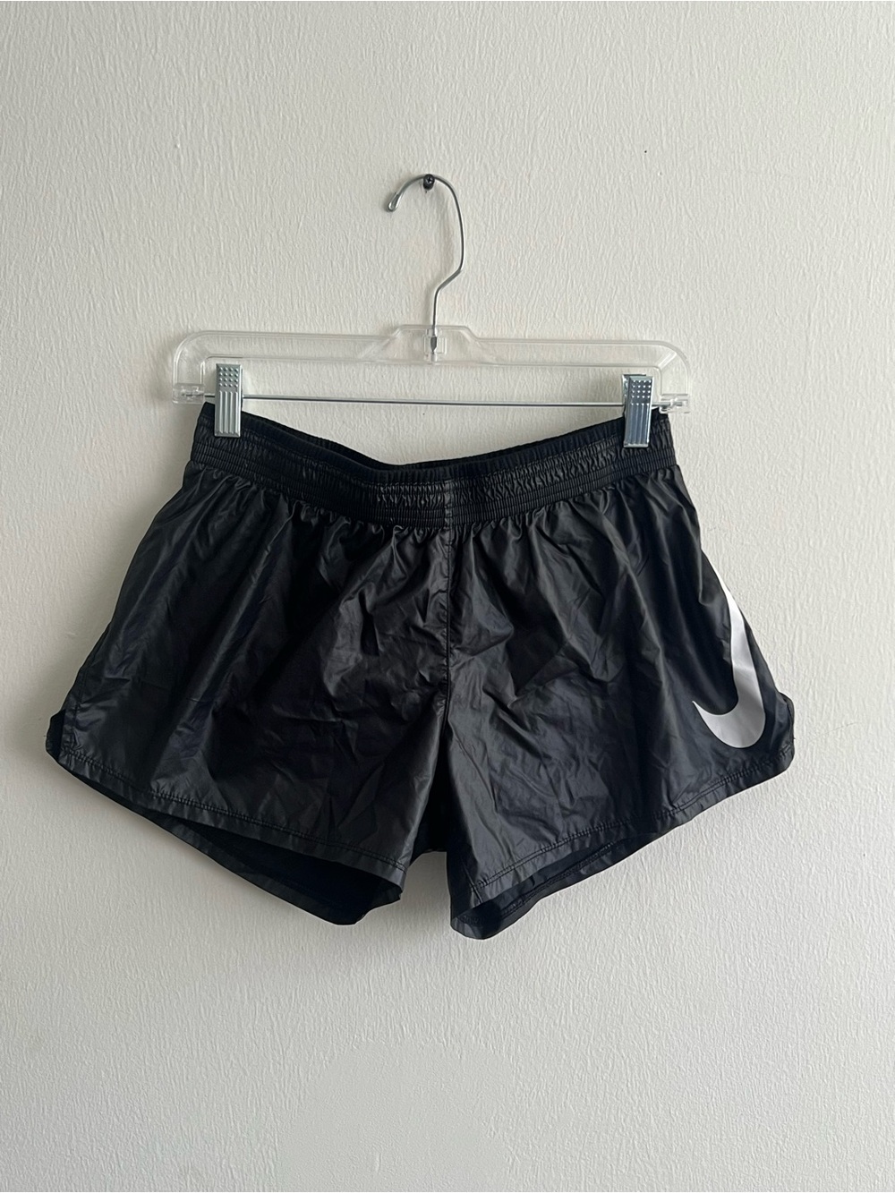 Nike dri-fit big swoosh running shorts